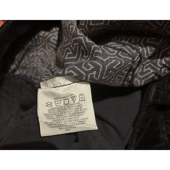 Tory‎ Burch Pants Velvet Black Size 24 High Waisted Flare - Picture 9 of 9